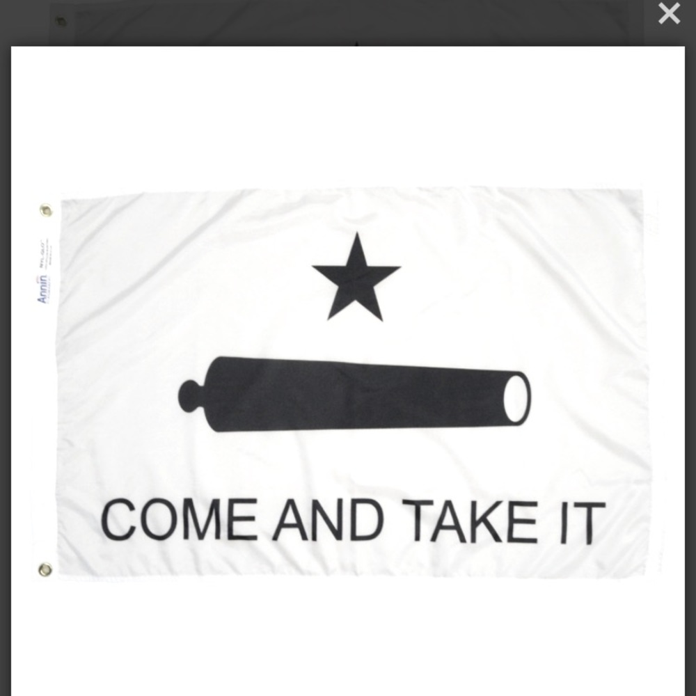 3x5 Ft NYLON GLOBAL GONZALES- Come & Take It Flag